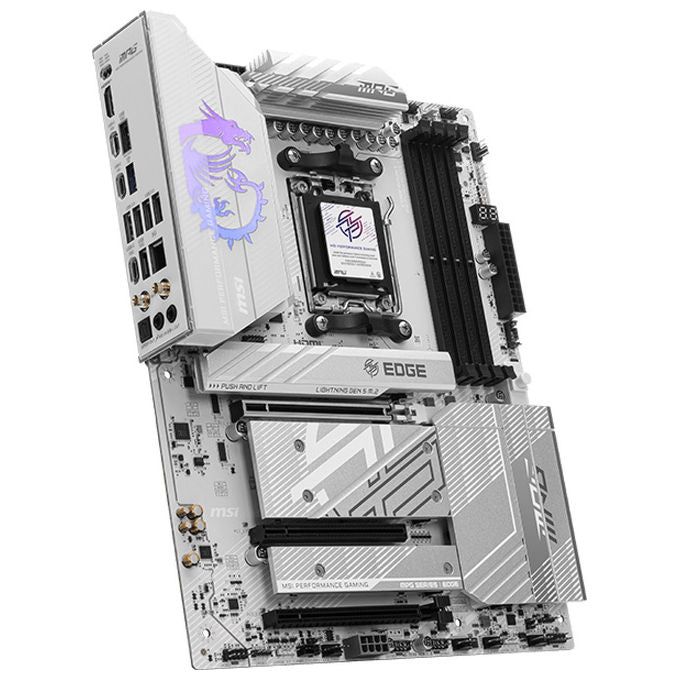 MSI Mpg B850 Edge Ti Wifi scheda madre Am5 Atx