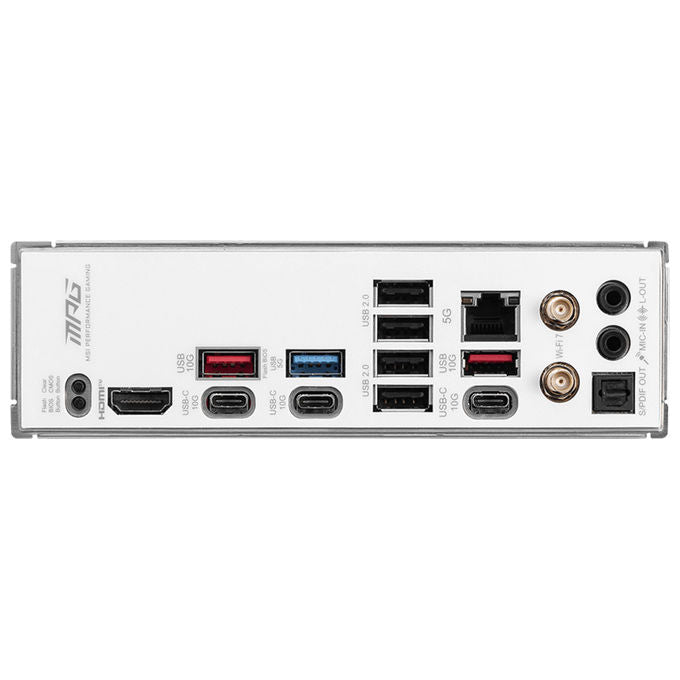 MSI Mpg B850 Edge Ti Wifi scheda madre Am5 Atx
