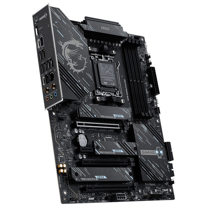 MSI X870E Gaming Plus Wifi, Scheda Madre Amd X870E, Socket Am5, Atx