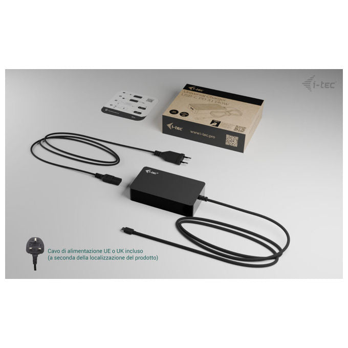 I-Tec Caricatore Universale USB-C PD 3.1 140W