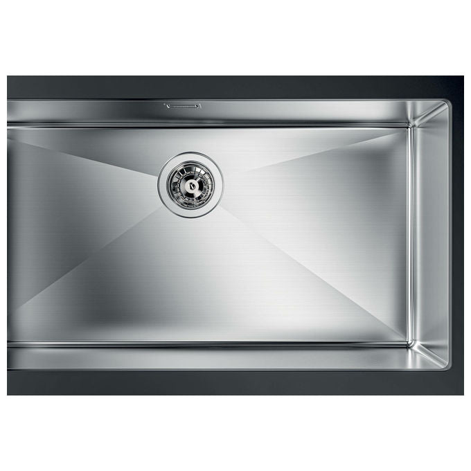 Foster Quadra R12 Lavello Incasso Acciaio Inox Gun Metal Fume'