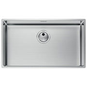 Foster S4001 Lavello Sottopiano Rettangolare Acciaio Inox 69.5x40.5 cm