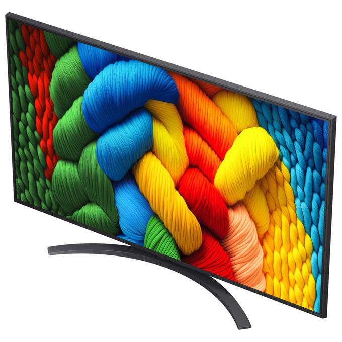 LG 50NANO81A6A NanoCell AI Smart TV 50'' 4K Ultra HD WebOS 25 α7 Gen8 HDR10 Game Optimizer colore Nero