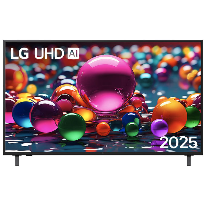 LG 55UA75006LA Serie UA75 Smart TV 55'' 4K UHD LED webOS 25 α7 Gen8 HDR10 Game Optimizer DVB-T2 colore Nero