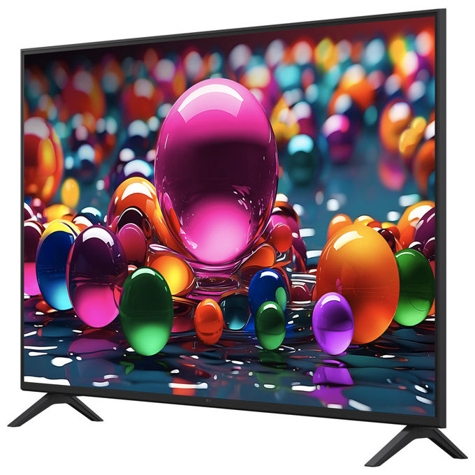 LG 55UA75006LA Serie UA75 Smart TV 55'' 4K UHD LED webOS 25 α7 Gen8 HDR10 Game Optimizer DVB-T2 colore Nero
