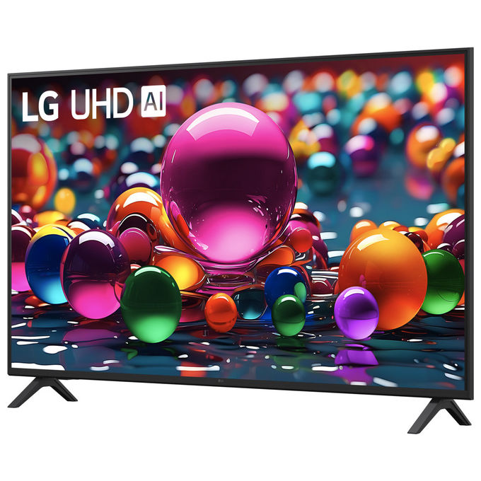 LG 55UA75006LA Serie UA75 Smart TV 55'' 4K UHD LED webOS 25 α7 Gen8 HDR10 Game Optimizer DVB-T2 colore Nero