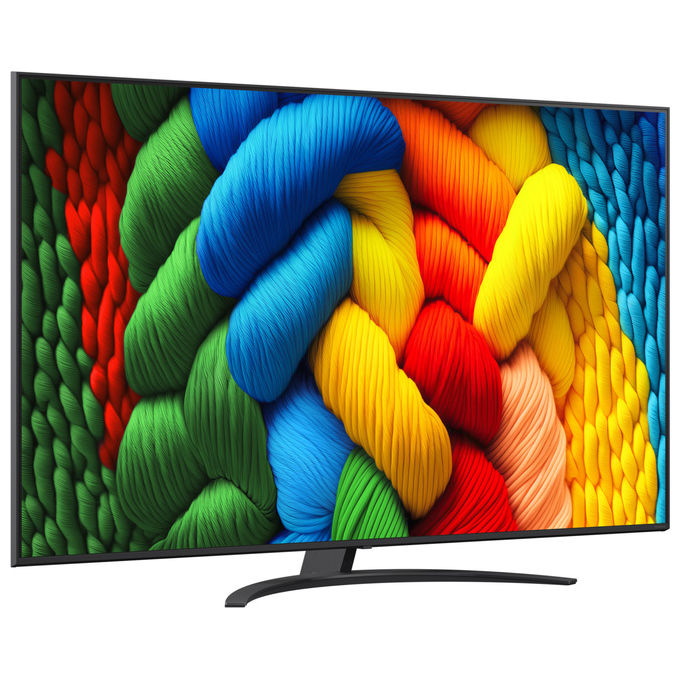 LG 75NANO81A6A Smart TV NanoCell 75'' 4K UHD α7 Gen8 HDR10 Game Optimizer WebOS 25 colore Nero