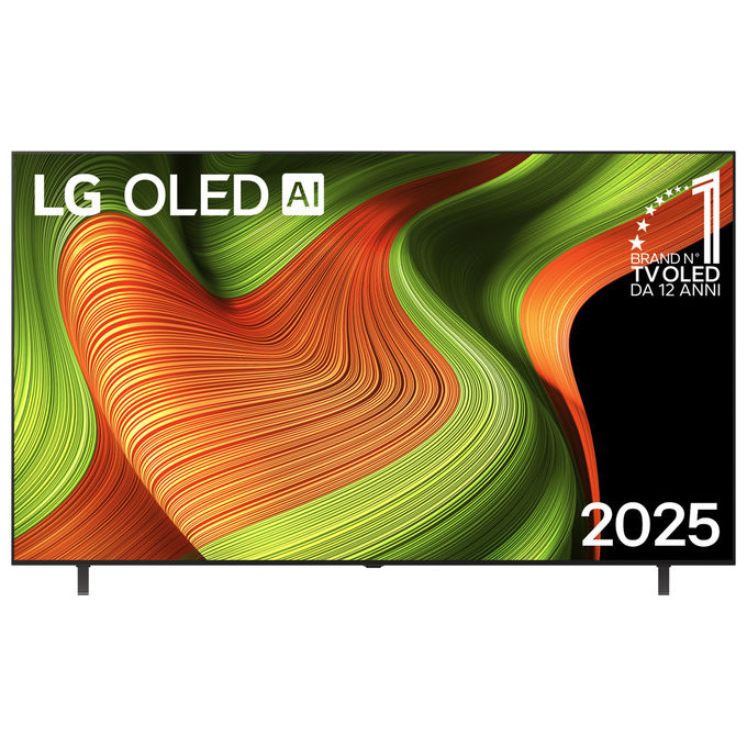 LG OLED77B56LA Serie B5 Smart TV OLED 77'' 4K α8 Gen2 Dolby Vision Dolby Atmos 4 HDMI 2.1 VRR 120Hz G-Sync WebOS 25 colore Nero