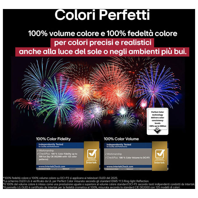 LG OLED77B56LA Serie B5 Smart TV OLED 77'' 4K α8 Gen2 Dolby Vision Dolby Atmos 4 HDMI 2.1 VRR 120Hz G-Sync WebOS 25 colore Nero
