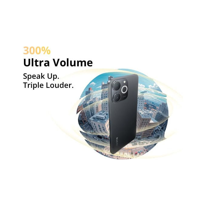 Realme NOTE 70T Smartphone 4G 6.74'' LCD 90Hz 4GB 128GB Android 15 Dual SIM Batteria 6000 mAh colore Nero