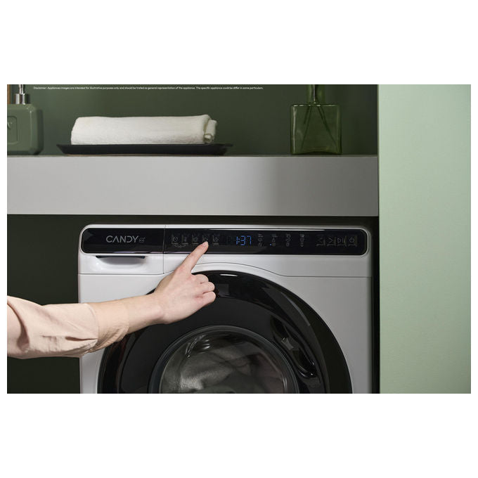 Candy CW50-BP12307U1-S ProWash 700 Mini Lavatrice Frontale 5 Kg 1200 rpm Classe A Inverter Wi-Fi (70x51x49 cm) colore Bianco