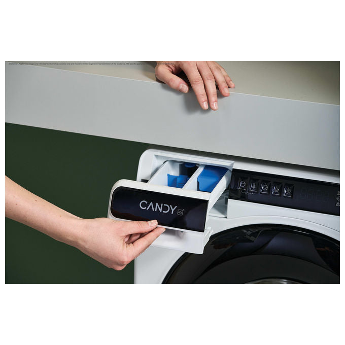 Candy CW50-BP12307U1-S ProWash 700 Mini Lavatrice Frontale 5 Kg 1200 rpm Classe A Inverter Wi-Fi (70x51x49 cm) colore Bianco
