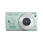 Yashica Peanuts Fotocamera Digitale Compatta 30 MP Zoom Digitale 8x Display 2.4'' Full HD colore Verde