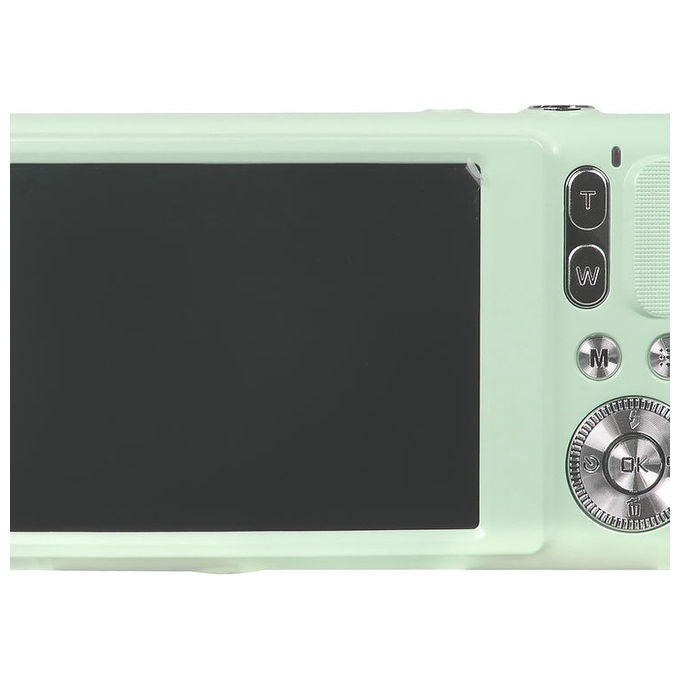 Yashica Peanuts Fotocamera Digitale Compatta 30 MP Zoom Digitale 8x Display 2.4'' Full HD colore Verde