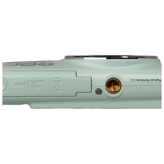 Yashica Peanuts Fotocamera Digitale Compatta 30 MP Zoom Digitale 8x Display 2.4'' Full HD colore Verde