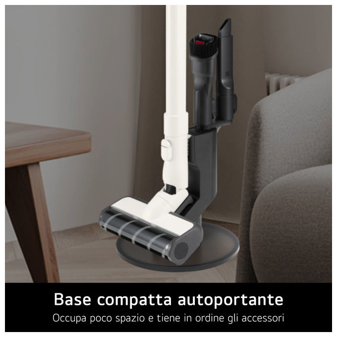 LG A9C-SLIM1C CordZero A9 Air Aspirapolvere Senza Fili Ciclonico HEPA 0,25 L 150 W 40 min 84 dB colore Beige