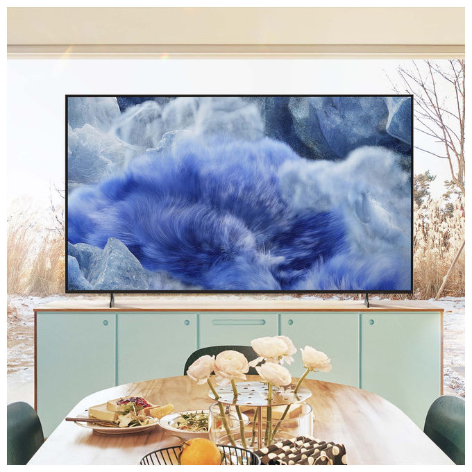 Samsung QE85Q8FAAUXZT Smart TV 85'' QLED 4K Ultra HD 2025 Processore Q4 AI colore Grigio