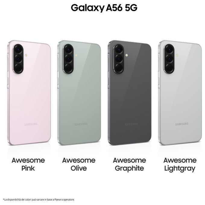 Samsung Galaxy A56 5G Smartphone 128GB Awesome Pink