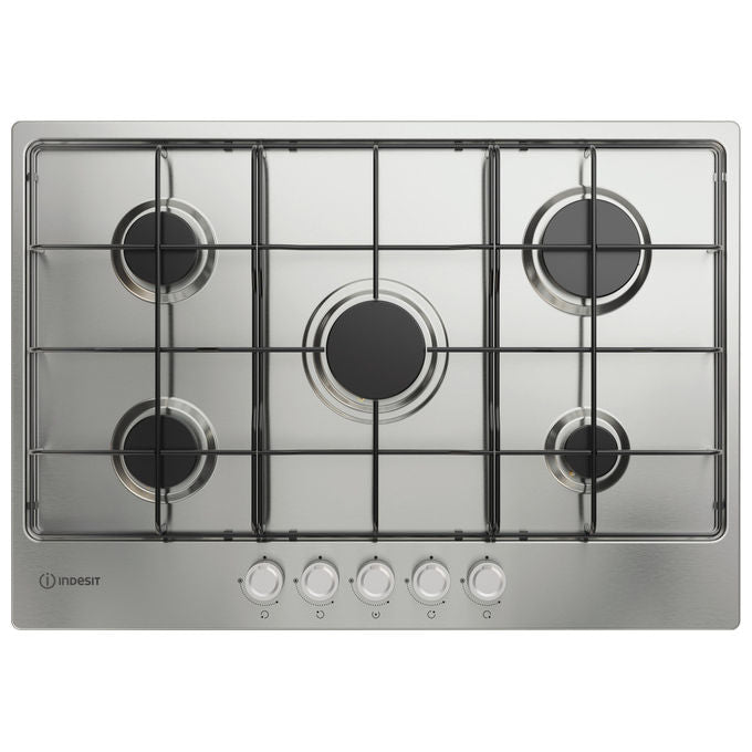 Indesit THP 752 IX-I Piano cottura gas inox 75cm 5 fuochi