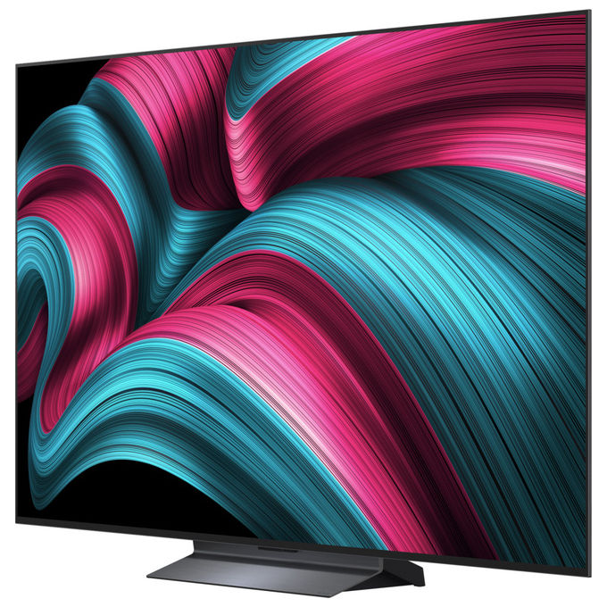 LG OLED65C55LA Serie C5 Smart TV OLED evo 65'' 4K α9 Gen8 WebOS 25 VRR 144Hz Dolby Vision Atmos 40W colore Nero