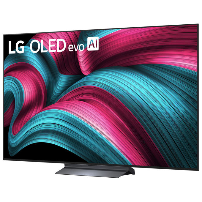 LG OLED65C55LA Serie C5 Smart TV OLED evo 65'' 4K α9 Gen8 WebOS 25 VRR 144Hz Dolby Vision Atmos 40W colore Nero