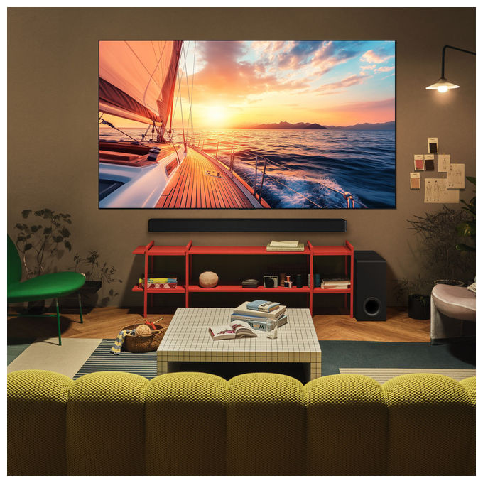 LG OLED65C55LA Serie C5 Smart TV OLED evo 65'' 4K α9 Gen8 WebOS 25 VRR 144Hz Dolby Vision Atmos 40W colore Nero