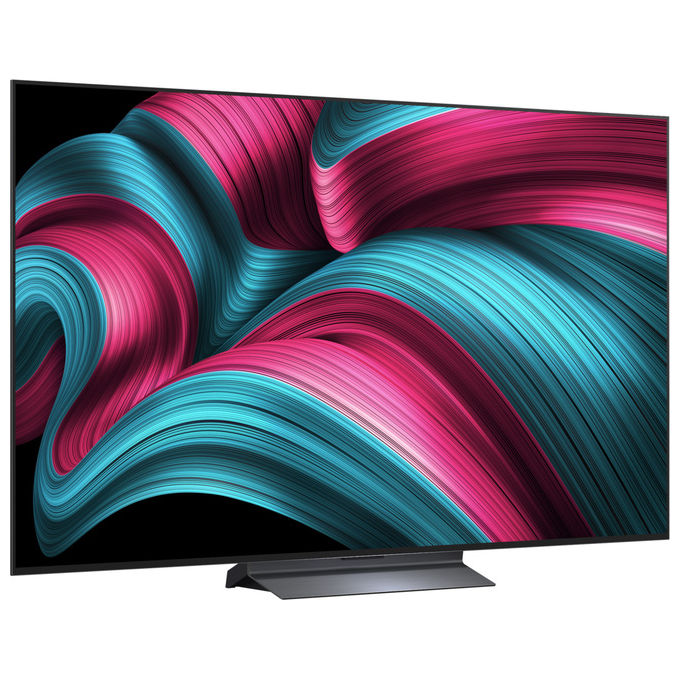 LG OLED65C55LA Serie C5 Smart TV OLED evo 65'' 4K α9 Gen8 WebOS 25 VRR 144Hz Dolby Vision Atmos 40W colore Nero