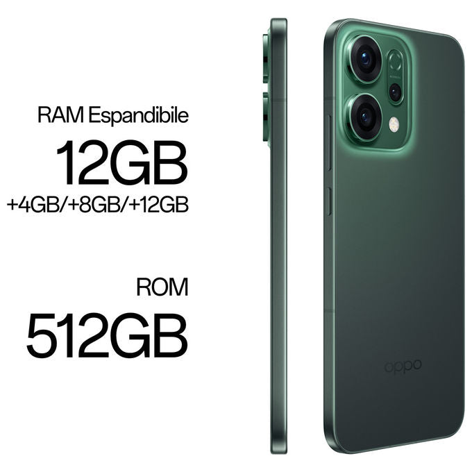Oppo Reno14 5G Smartphone Verde 12GB RAM 512GB