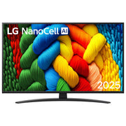 LG 43NANO81A6A NanoCell AI Smart TV 43'' 4K Ultra HD α7 Gen8 WebOS 25 HDR10 Game Optimizer Wi-Fi colore Nero