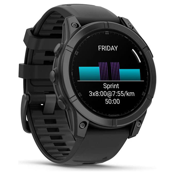 Garmin 010-03025-01 fenix E Smartwatch GPS Multisport AMOLED 1.3'' 47mm 16 giorni autonomia colore Nero