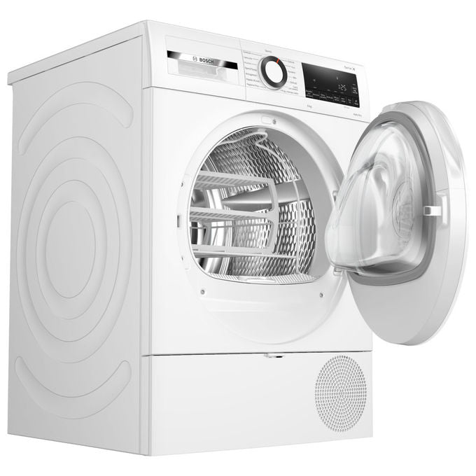 Bosch WQG243D6IT Serie 6 Asciugatrice Pompa di Calore 9 Kg Classe C AutoDry SensitiveDrying 63 dB (84x60x61 cm) colore Bianco