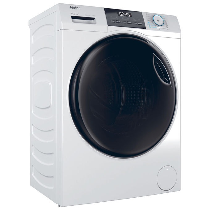 Haier HWD90-BP14929A I-Pro Serie 1 Lavasciuga Frontale 9-5 Kg 1400 rpm Classe D Inverter I-Refresh (85x60x55 cm) colore Bianco