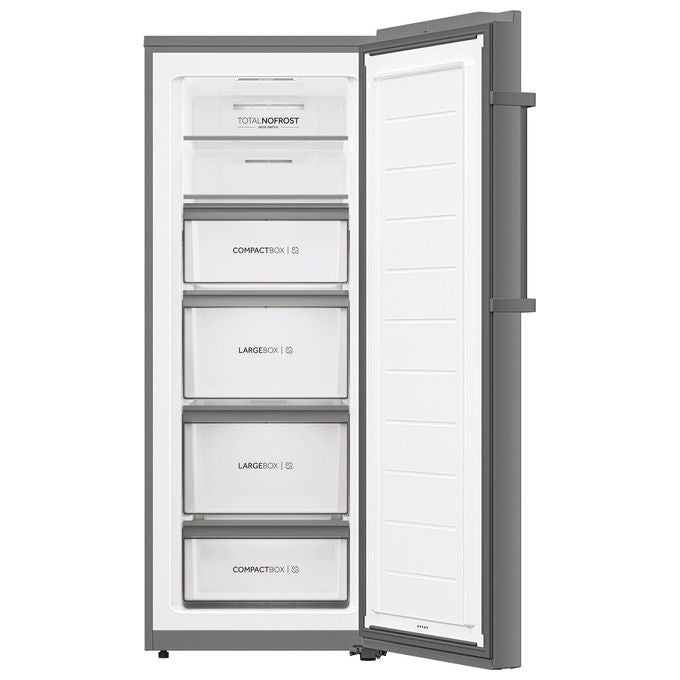 Haier H4F226SEH1 Congelatore Verticale 226 L 153 cm Classe E 37 dB No Frost colore Acciaio Inox