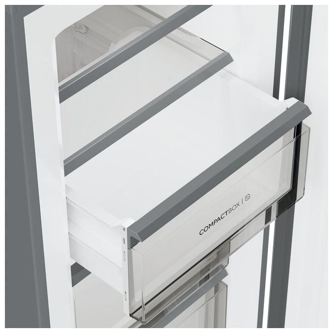 Haier H4F226SEH1 Congelatore Verticale 226 L 153 cm Classe E 37 dB No Frost colore Acciaio Inox