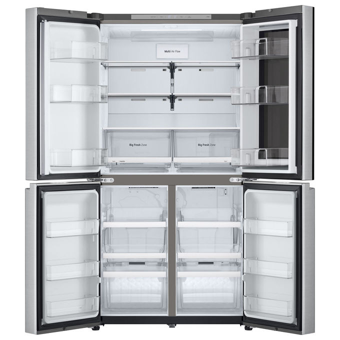 LG GMV960MBDE InstaView Frigorifero Multidoor 666 L 178.7 cm Classe E 40 dB Wi-Fi Total No Frost colore Argento