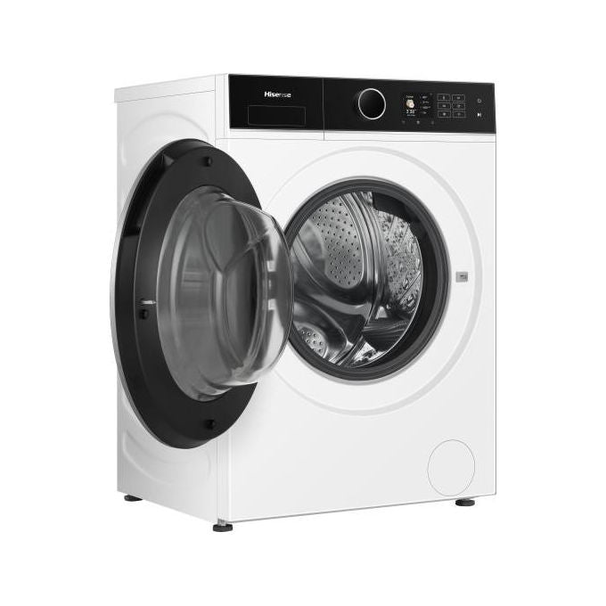 Hisense WF5I1045BWQ Lavatrice Frontale 10.5 Kg 1400 rpm Classe A AutoDose Vapore Wi-Fi (84.5x59.5x55 cm) colore Bianco