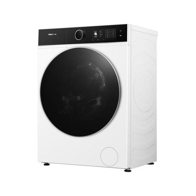 Hisense WF5I1045BWQ Lavatrice Frontale 10.5 Kg 1400 rpm Classe A AutoDose Vapore Wi-Fi (84.5x59.5x55 cm) colore Bianco