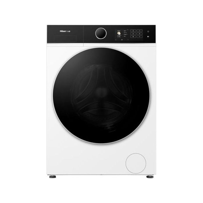 Hisense WF5I1045BWQ Lavatrice Frontale 10.5 Kg 1400 rpm Classe A AutoDose Vapore Wi-Fi (84.5x59.5x55 cm) colore Bianco