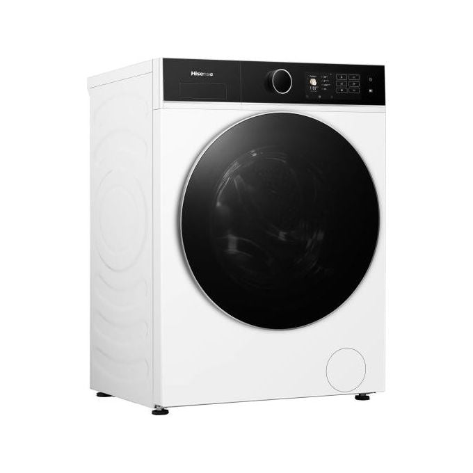 Hisense WF5I1045BWQ Lavatrice Frontale 10.5 Kg 1400 rpm Classe A AutoDose Vapore Wi-Fi (84.5x59.5x55 cm) colore Bianco