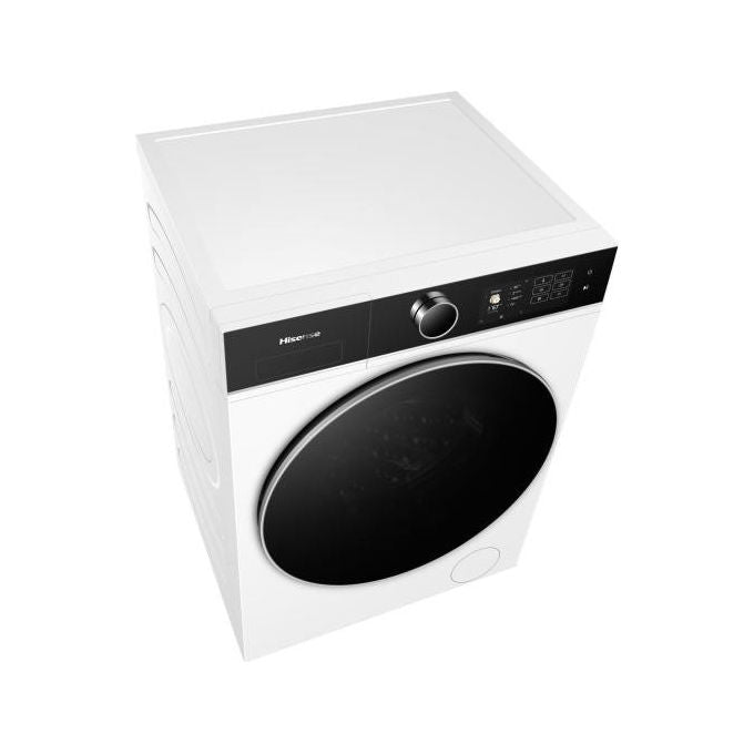 Hisense WF5I1045BWQ Lavatrice Frontale 10.5 Kg 1400 rpm Classe A AutoDose Vapore Wi-Fi (84.5x59.5x55 cm) colore Bianco