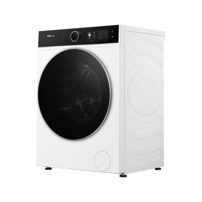 Hisense WF5I1045BWQ Lavatrice Frontale 10.5 Kg 1400 rpm Classe A AutoDose Vapore Wi-Fi (84.5x59.5x55 cm) colore Bianco