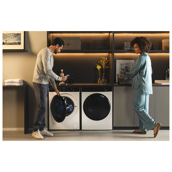Haier HW90B14959NEUIT I-Pro Serie 5 Lavatrice Carica Frontale 9 Kg 1400 rpm Classe A (85x60x58cm) colore Bianco