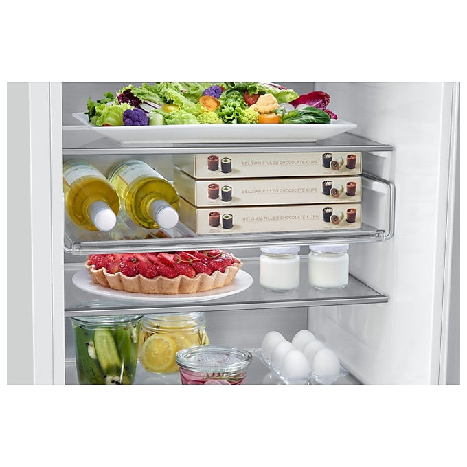 Samsung BRB80F30AES0EF F1rst 60 AI Plus Frigorifero Combinato da Incasso 298 L 193 cm Classe E 35 dB Total No Frost Wi-Fi colore Bianco