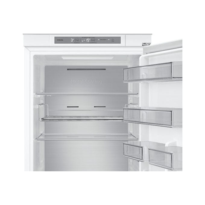 Samsung BRB80F30AES0EF F1rst 60 AI Plus Frigorifero Combinato da Incasso 298 L 193 cm Classe E 35 dB Total No Frost Wi-Fi colore Bianco