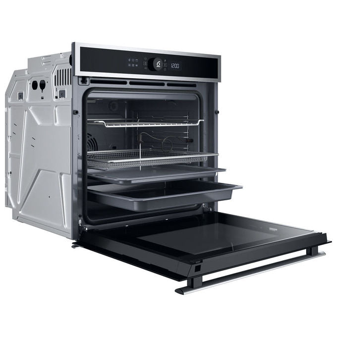 Whirlpool WOI4IS8PPM0SXA Forno da incasso Elettrico Pirolitico 73 L Classe A+ 17 Funzioni Vapore AirFry 6° SENSO (60x60x60 cm) colore Inox