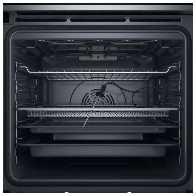 Whirlpool WOI4IS8PPM0SXA Forno da incasso Elettrico Pirolitico 73 L Classe A+ 17 Funzioni Vapore AirFry 6° SENSO (60x60x60 cm) colore Inox