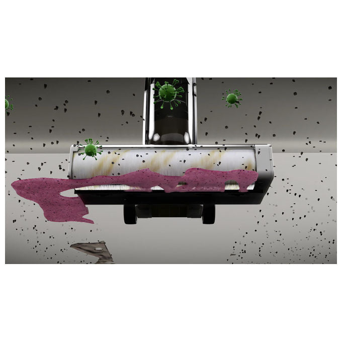 KARCHER 1.056-131.0 FCV 4 Aspirapolvere Lavapavimenti 3 in 1 Senza Filo 180 W autonomia 45 min superficie 200 m² colore Nero