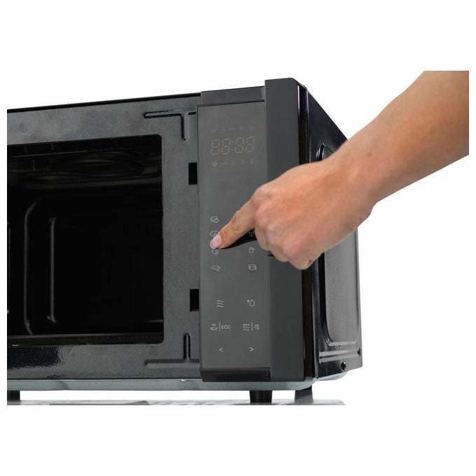 Hisense H25MOBS4HGI Forno a microonde Solo 25 L 850 W 10 livelli di potenza 6 programmi colore Nero
