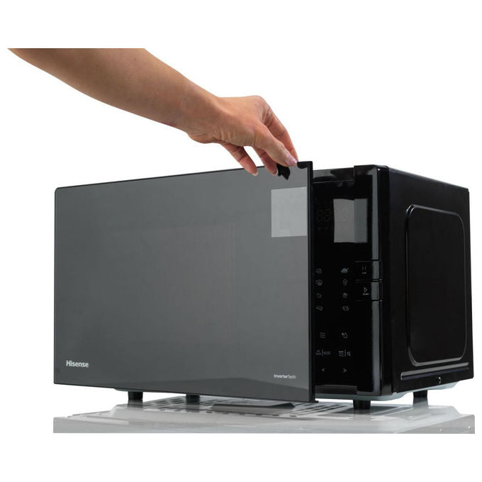 Hisense H25MOBS4HGI Forno a microonde Solo 25 L 850 W 10 livelli di potenza 6 programmi colore Nero