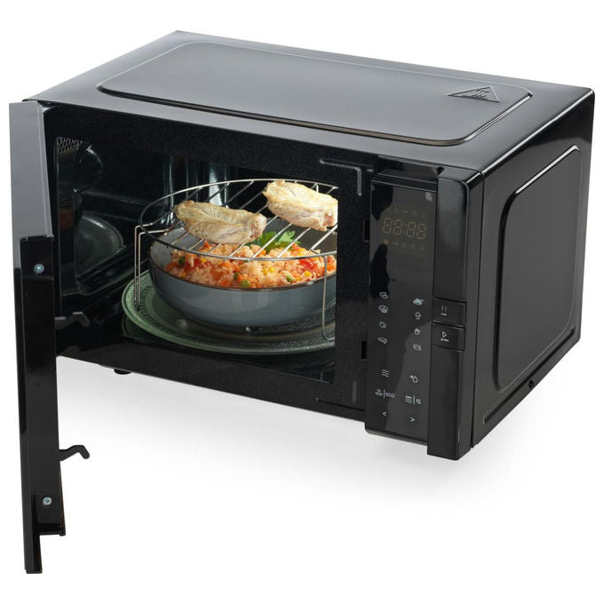 Hisense H25MOBS4HGI Forno a microonde Solo 25 L 850 W 10 livelli di potenza 6 programmi colore Nero